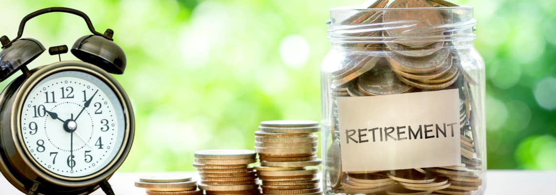 building up retirement pot